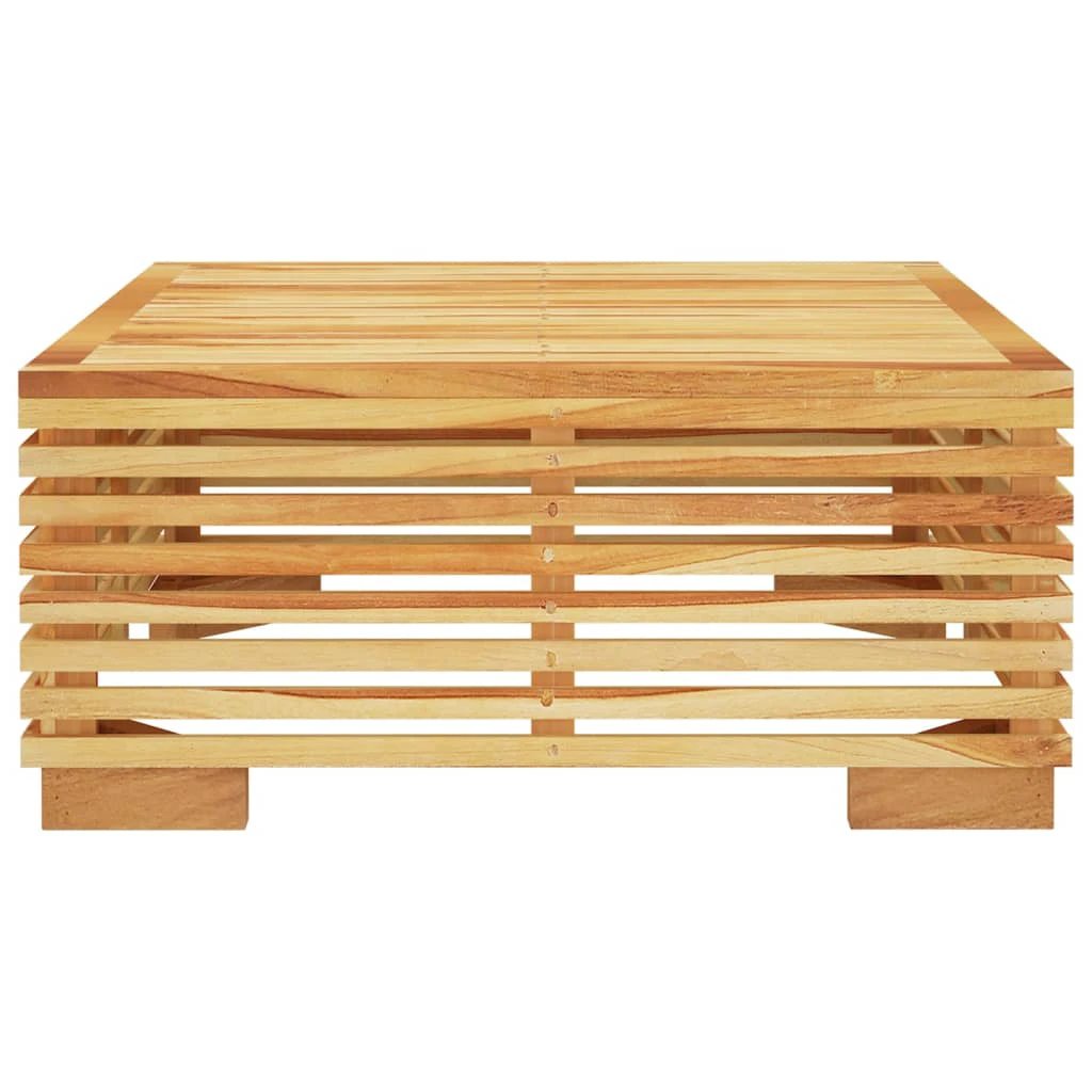 VidaXL Teak Coffee Table 69.5x69.5x31 cm Solid Teak Outdoor by vidaXL