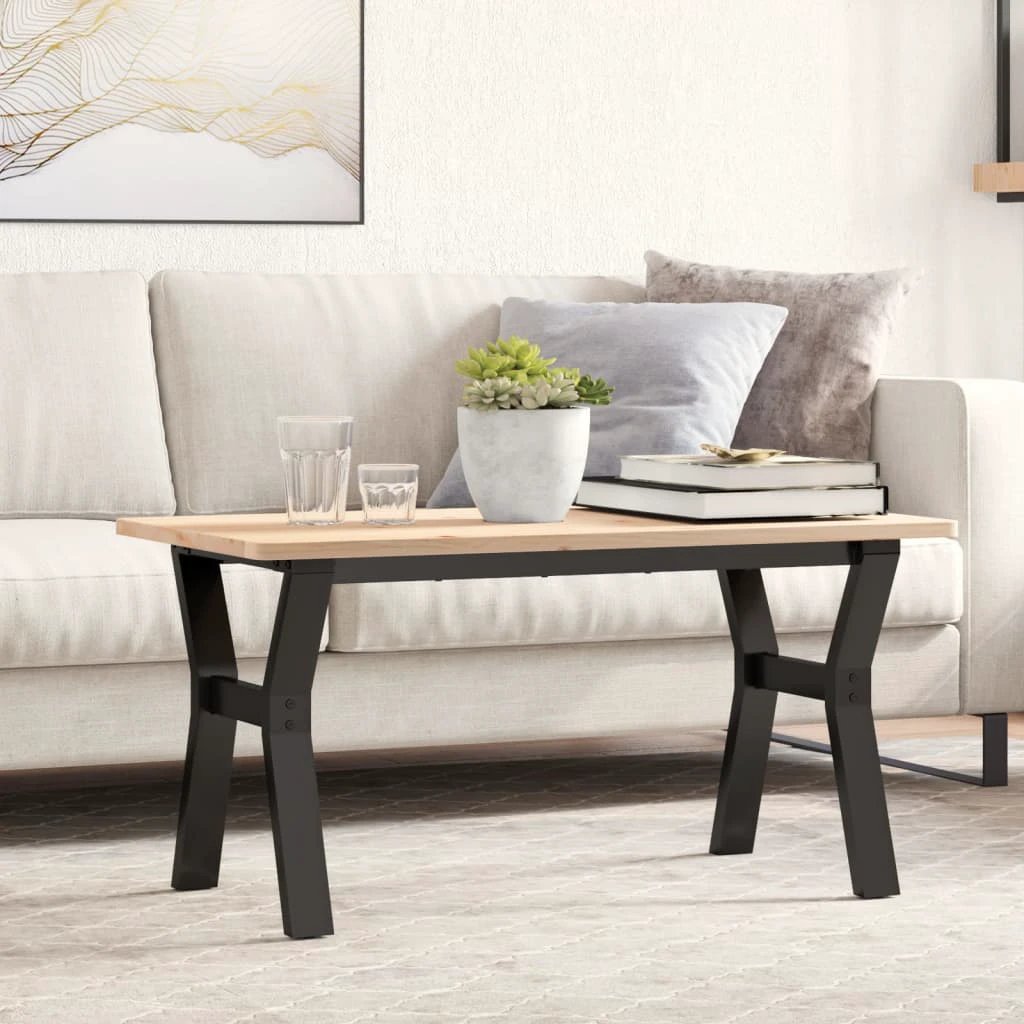 VidaXL Coffee Table Legs 80x40x43 Y-Frame DIY by vidaXL