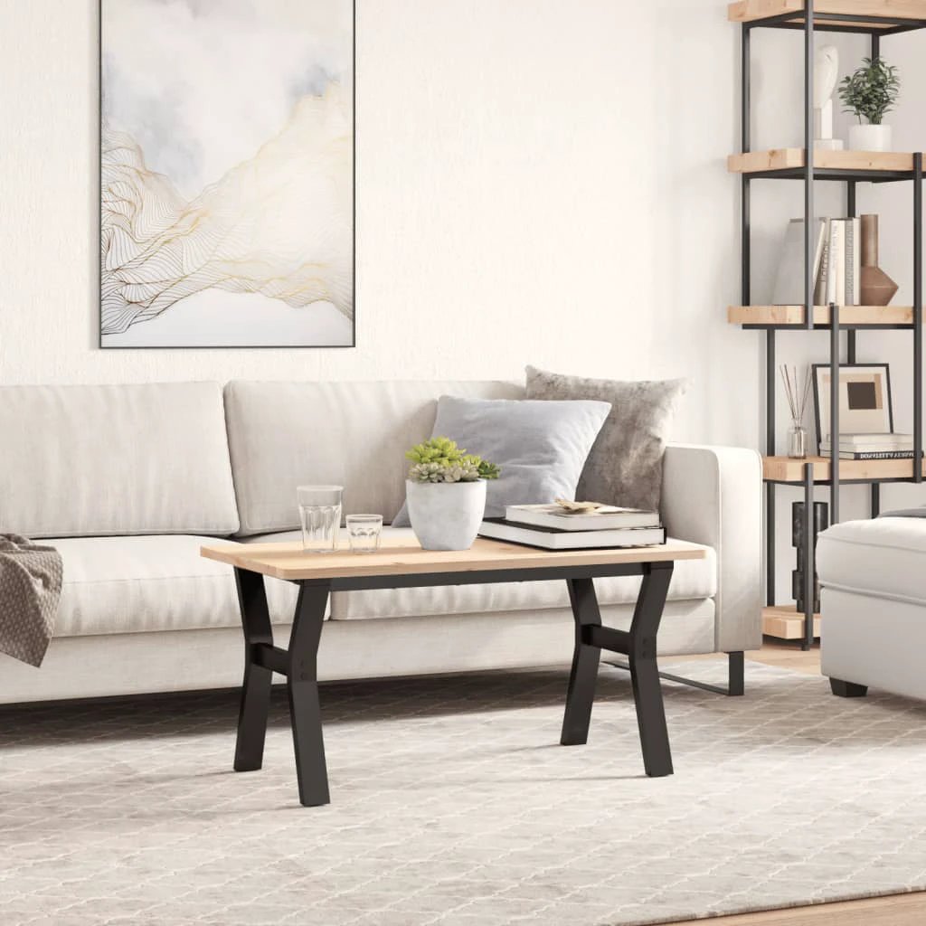 VidaXL Coffee Table Legs 80x40x43 Y-Frame DIY by vidaXL