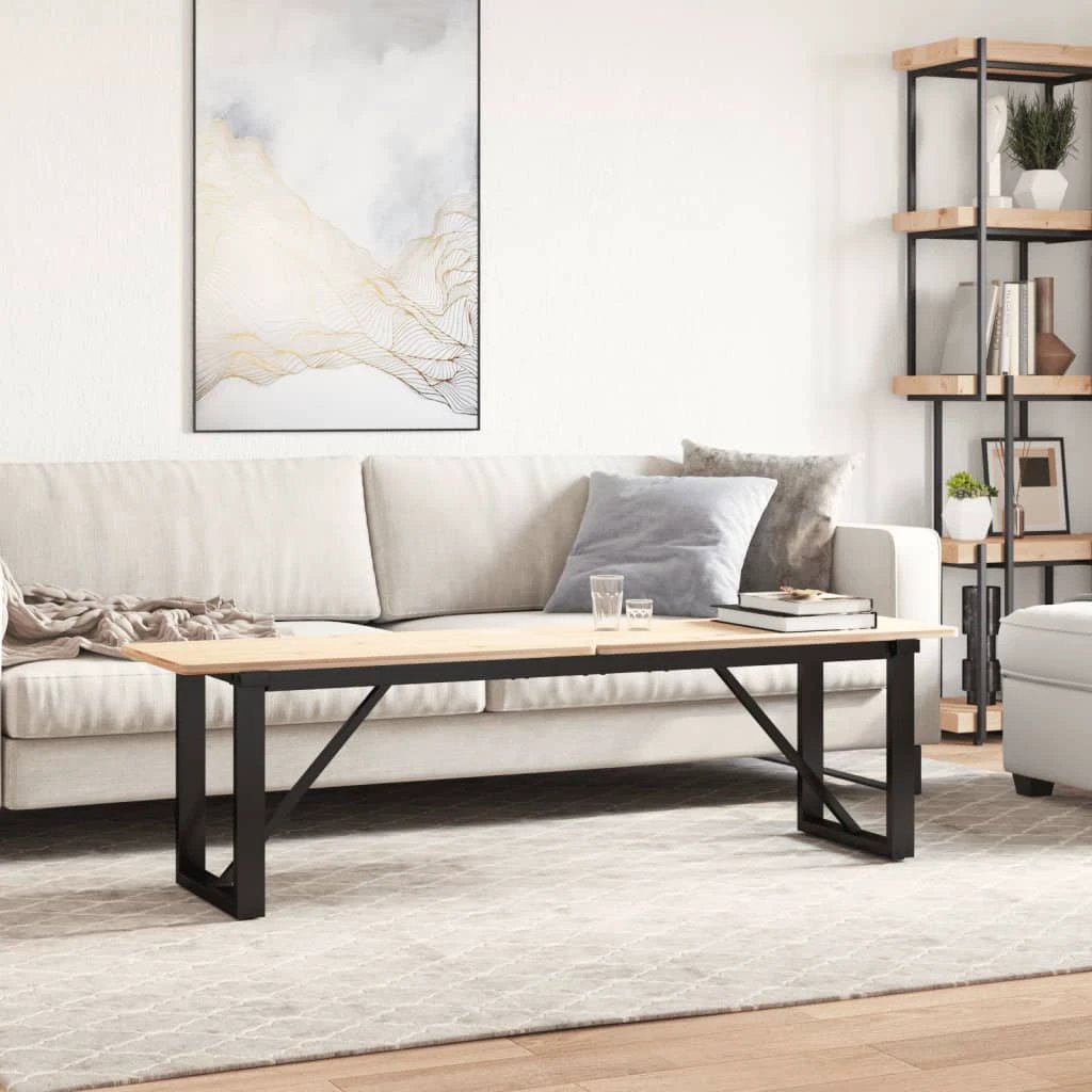 vidaXL VidaXL Coffee Table Legs 140x30x43 Cast Iron DIY - Coffee Table