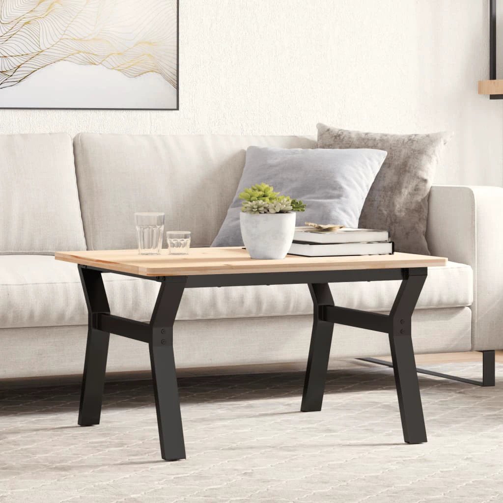 vidaXL VidaXL Coffee Table Legs Y-Frame 70x60x43 cm Cast Iron Industrial Upgrade for DIY Tables - Coffee Table