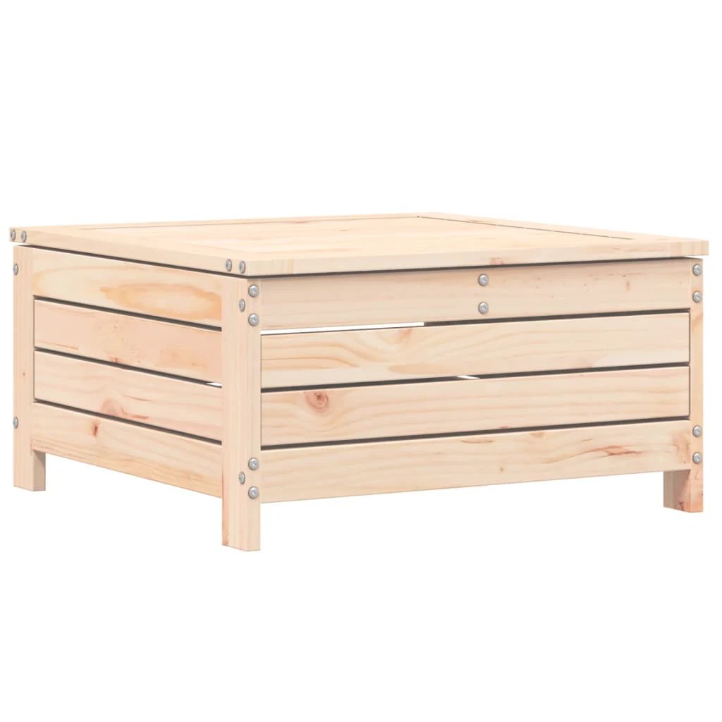 vidaXL 3 Piece Garden Sofa Set Solid Wood Pine by vidaXL