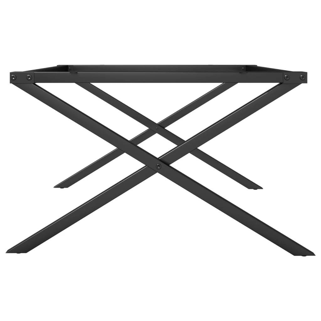 vidaXL VidaXL XFrame Table Legs 80x70x43 Cast Iron DIY - Coffee Table
