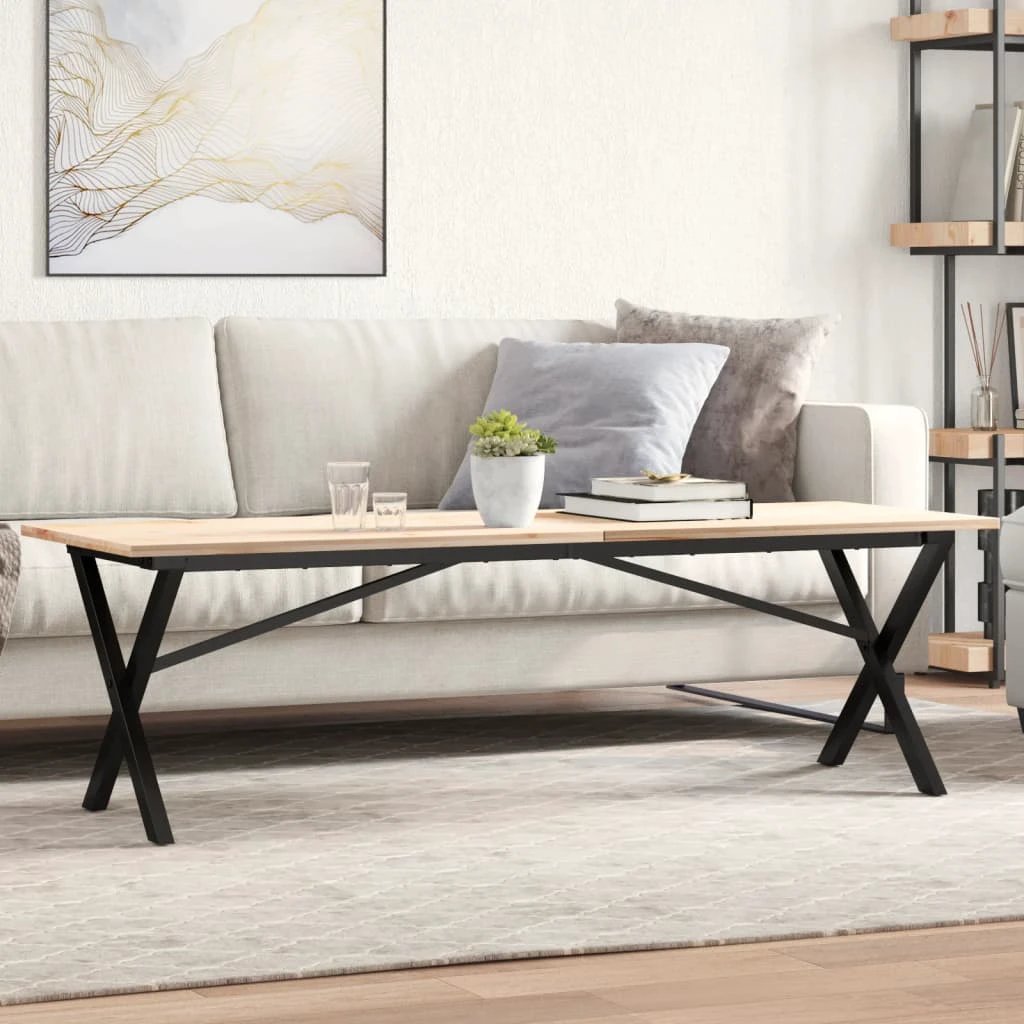 vidaXL VidaXL Coffee Table Legs 140x30x43 Cast Iron DIY - Coffee Table