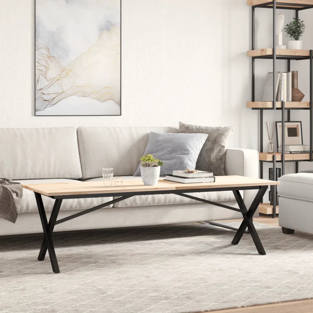 vidaXL VidaXL Coffee Table Legs 140x30x43 Cast Iron DIY - Coffee Table