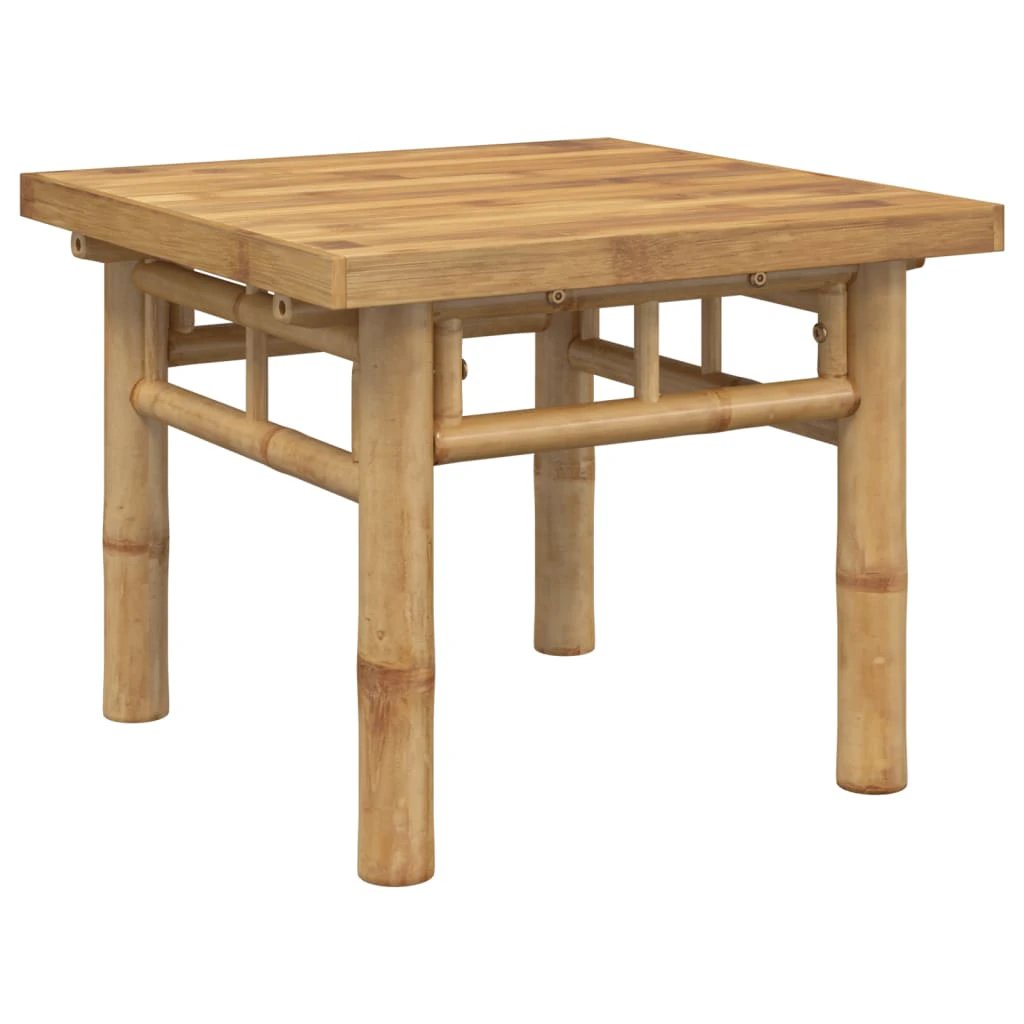 vidaXL vidaXL Coffee Table 45x45x35 cm Bamboo Durable Natural Finish For Living Room And Outdoor Patio - Coffee Table