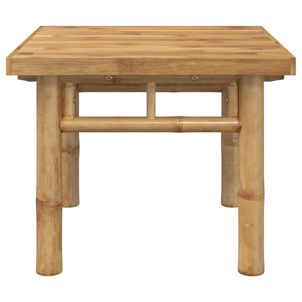 vidaXL vidaXL Coffee Table 45x45x35 cm Bamboo Durable Natural Finish For Living Room And Outdoor Patio - Coffee Table
