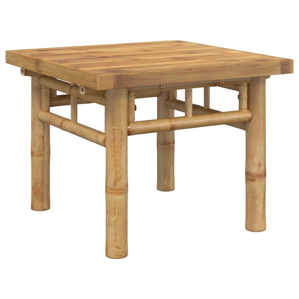 vidaXL vidaXL Coffee Table 45x45x35 cm Bamboo Durable Natural Finish For Living Room And Outdoor Patio - Coffee Table