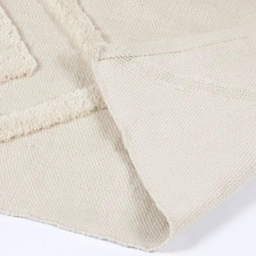 Esselle Home Windsor Geo Tufted 160x230cm Cream Rug - Rug