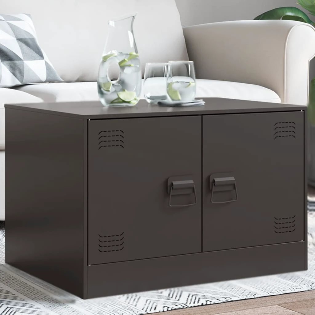 VidaXL Coffee Table 67x50x44 cm Cold Rolled Steel Home by vidaXL