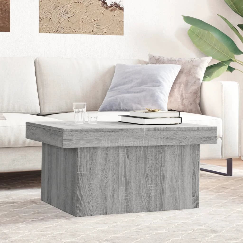 vidaXL VidaXL Coffee Table 80x55x40 cm Hidden Storage Living Room - Coffee Table