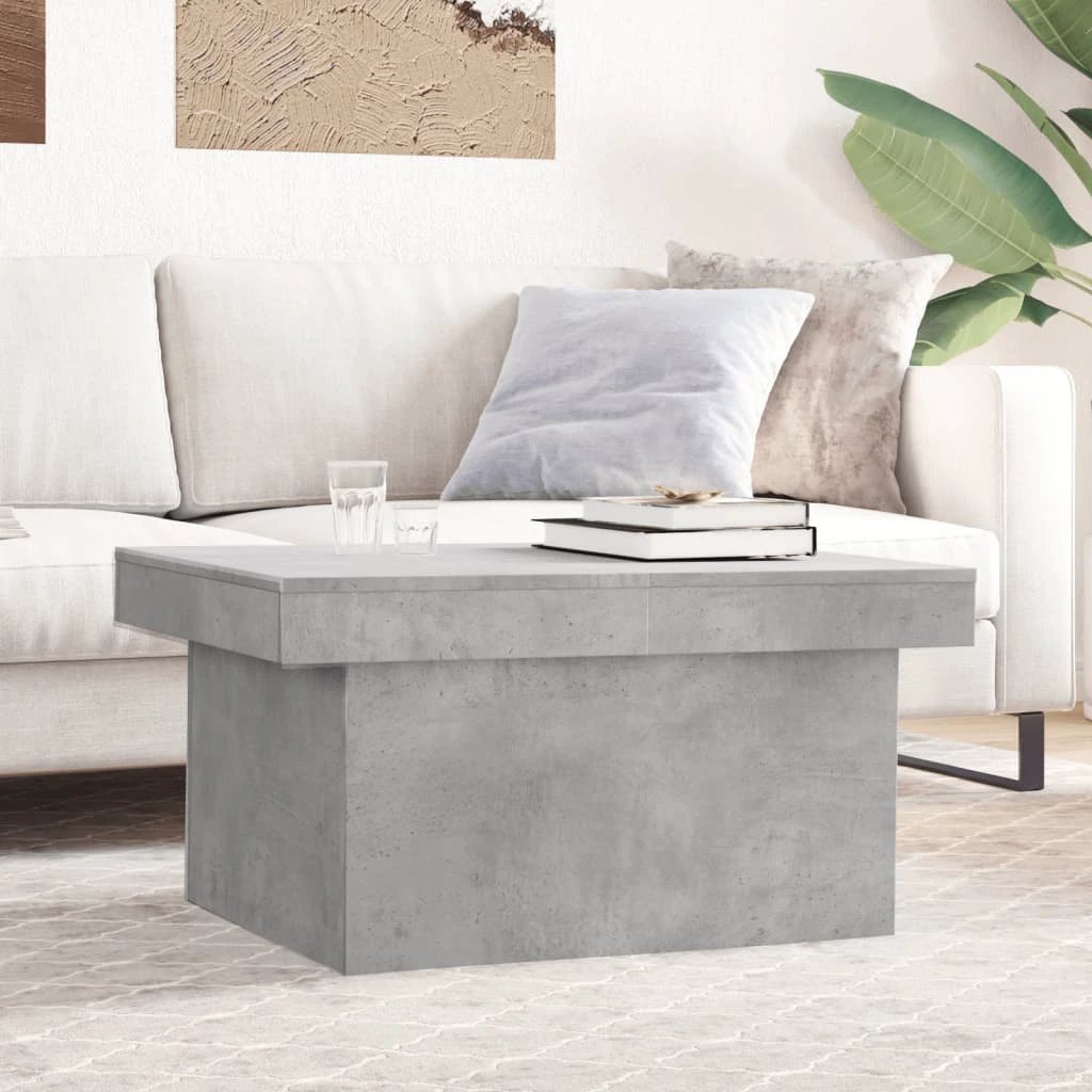 vidaXL VidaXL Coffee Table 80x55x40 cm Hidden Storage Living Room - Coffee Table