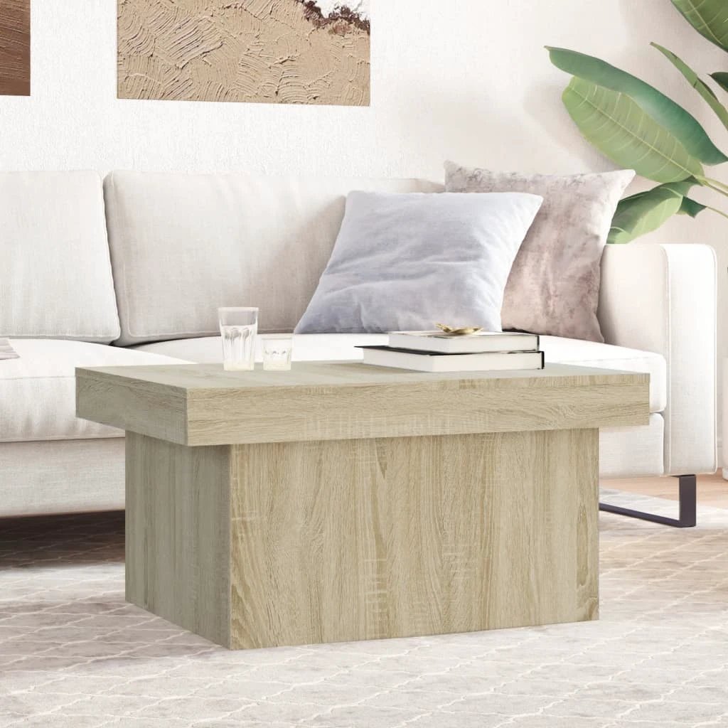 vidaXL VidaXL Coffee Table 80x55x40 cm Hidden Storage Living Room - Coffee Table