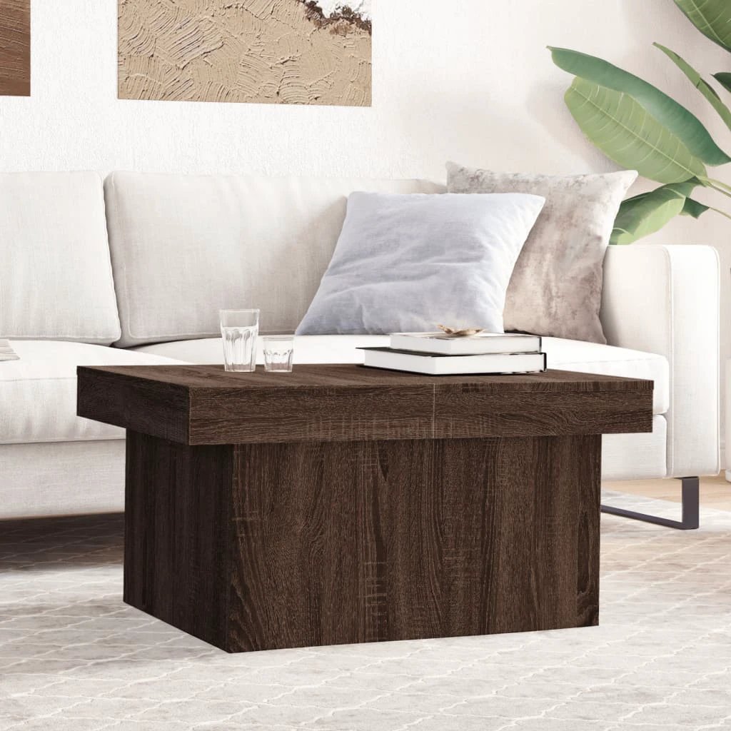 vidaXL VidaXL Coffee Table 80x55x40 cm Hidden Storage Living Room - Coffee Table