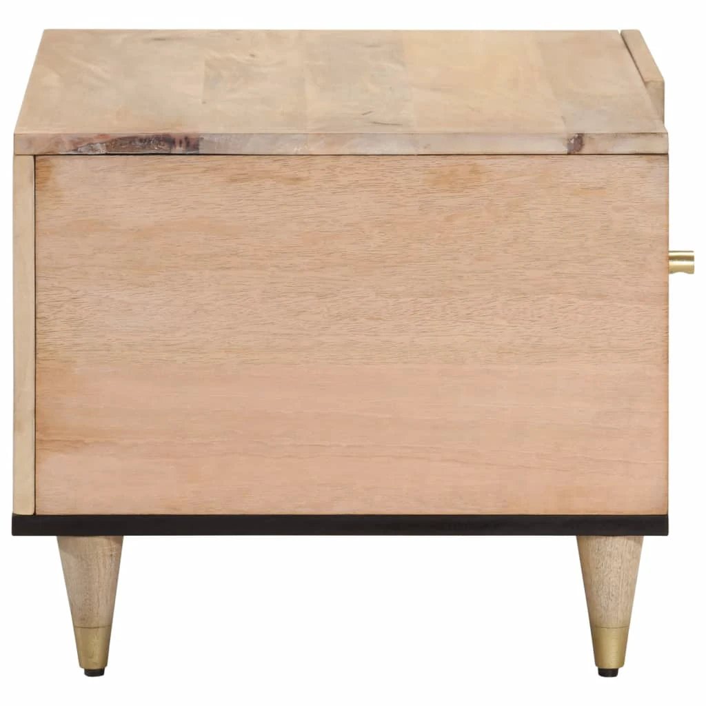 vidaXL VidaXL Coffee Table 80x50x40 cm Solid Mango Wood Decor - Coffee Table