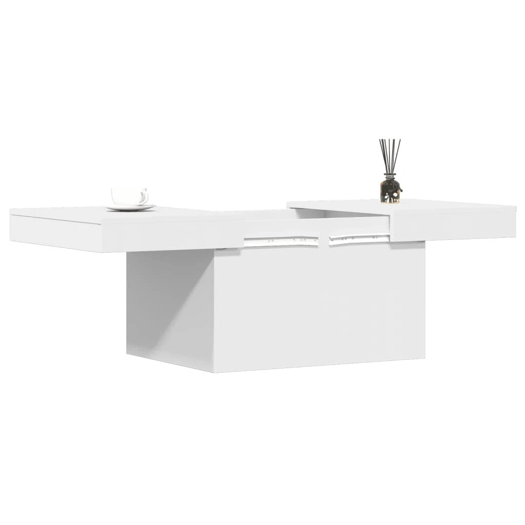 VidaXL Coffee Table 80x55x40 cm Hidden Storage Living Room by vidaXL