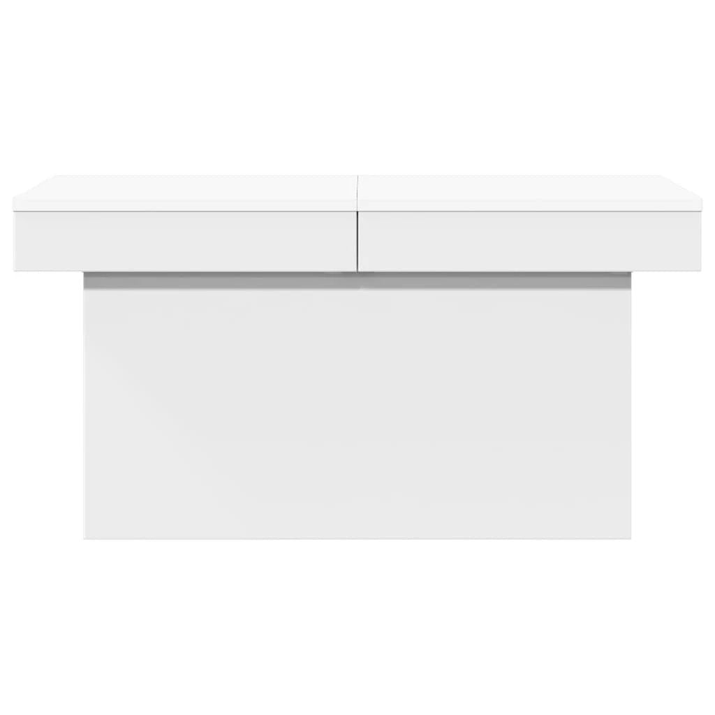 VidaXL Coffee Table 80x55x40 cm Hidden Storage Living Room by vidaXL