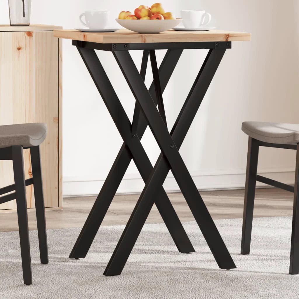 vidaXL vidaXL Dining Table 50x50x75.5 cm XFrame Home - Dining Table