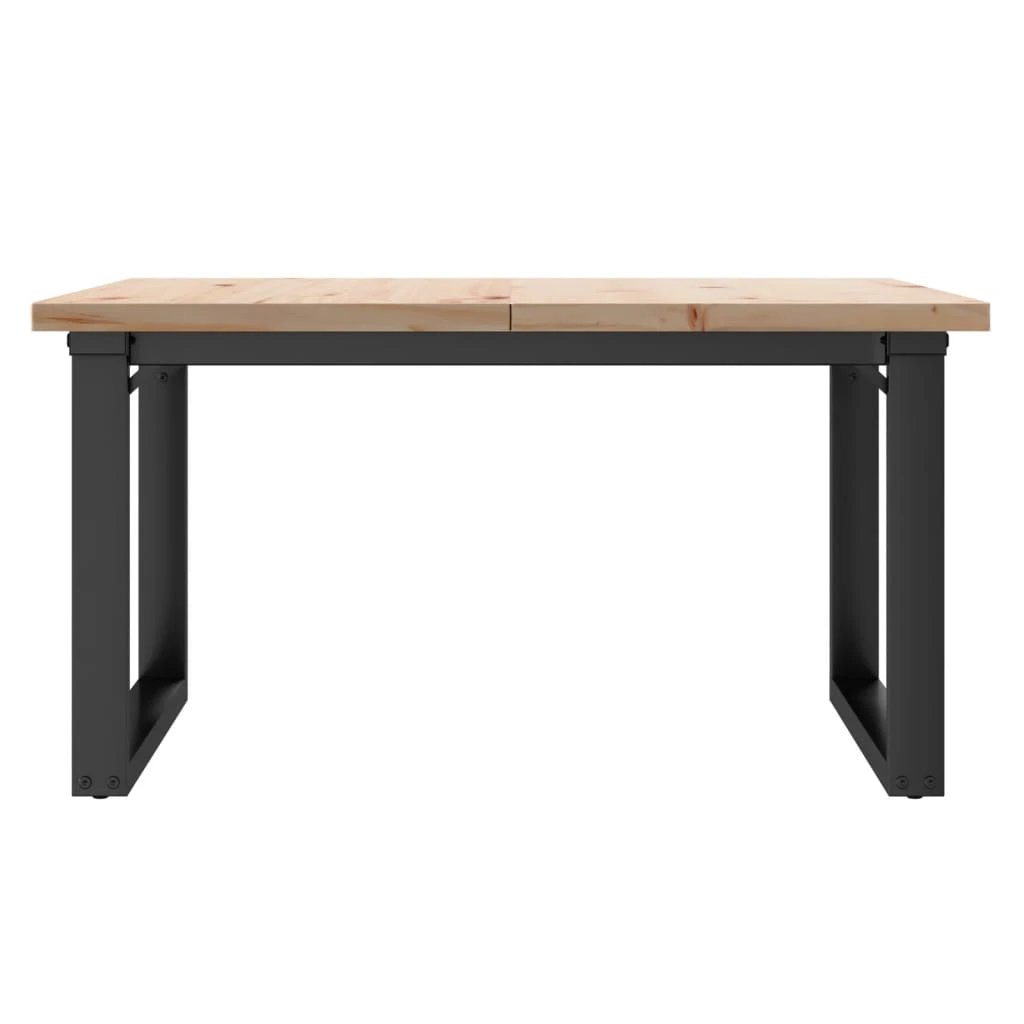 VidaXL Coffee Table 80x80x45cm O Frame Home by vidaXL
