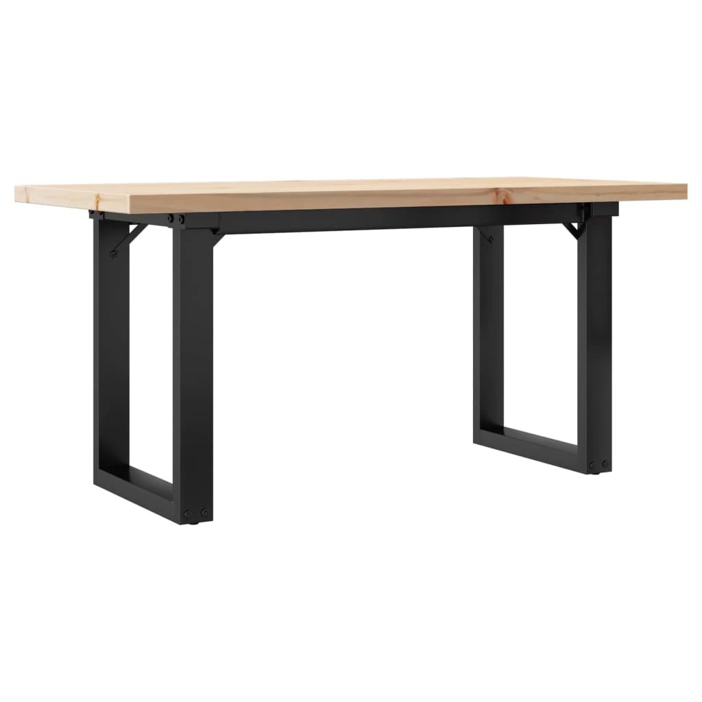 vidaXL Coffee Table 90x40x45.5 cm Pine Iron Home by vidaXL