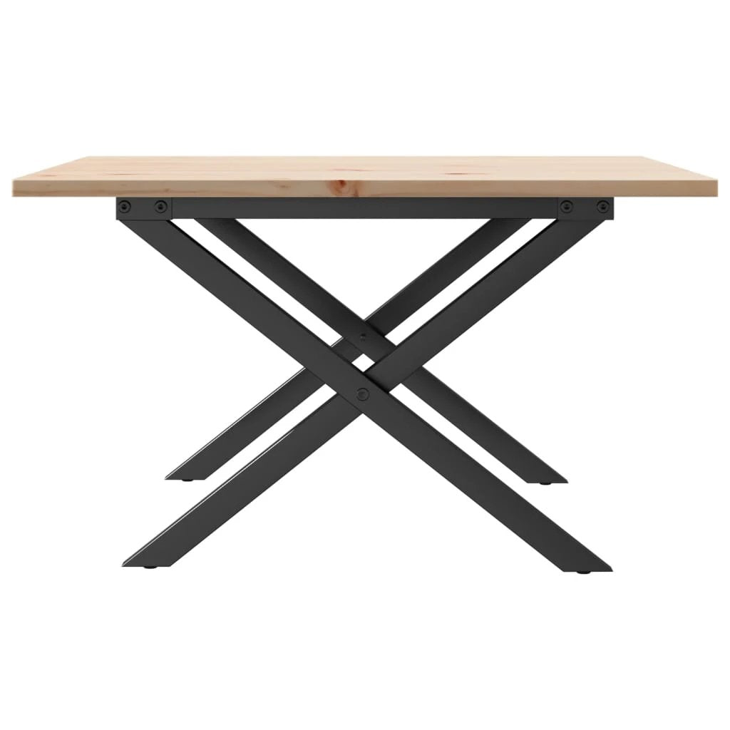 vidaXL VidaXL Coffee Table 60x60x40 X-Frame Home - Coffee Table