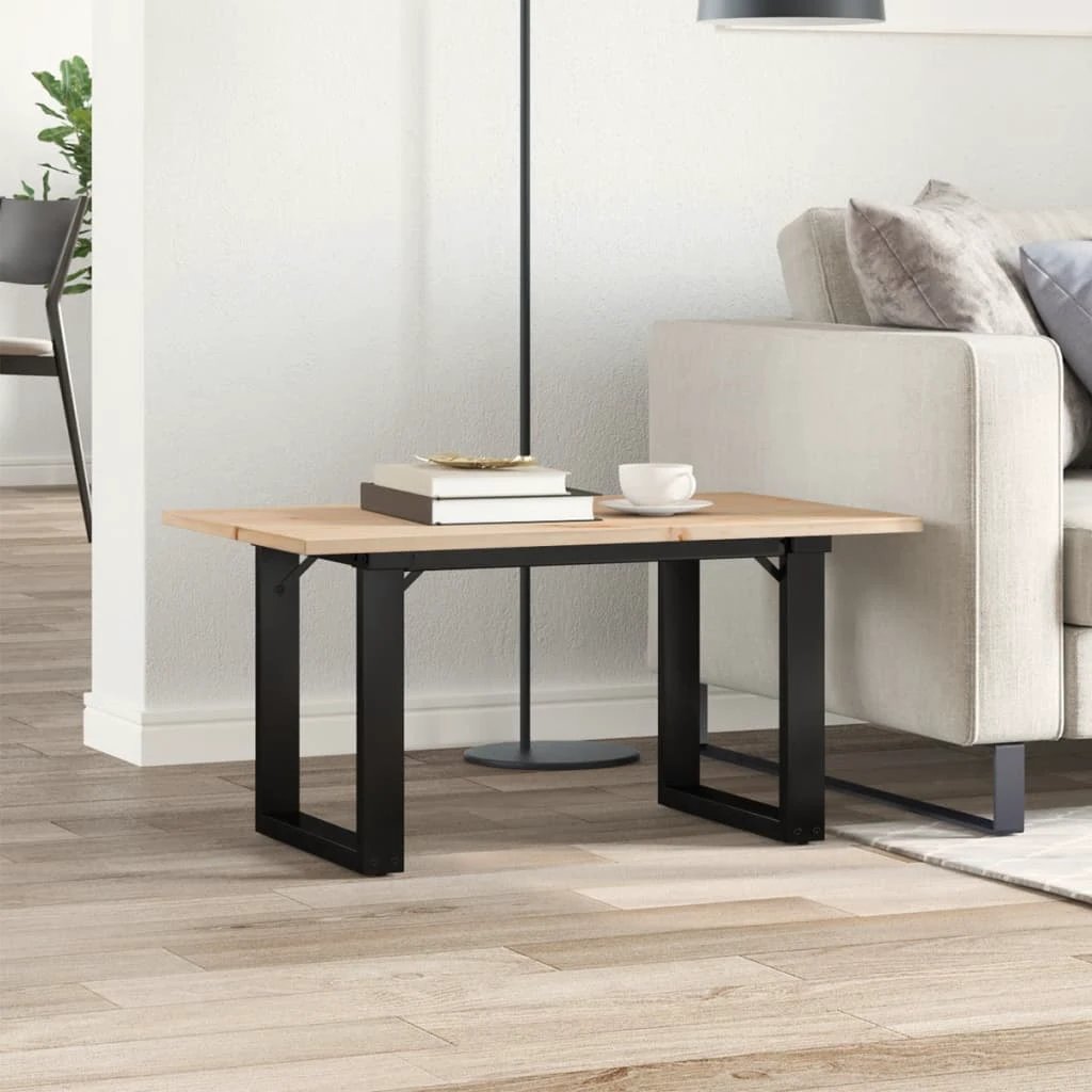 vidaXL vidaXL Coffee Table 80x50x40 cm O-Frame Home - Coffee Table