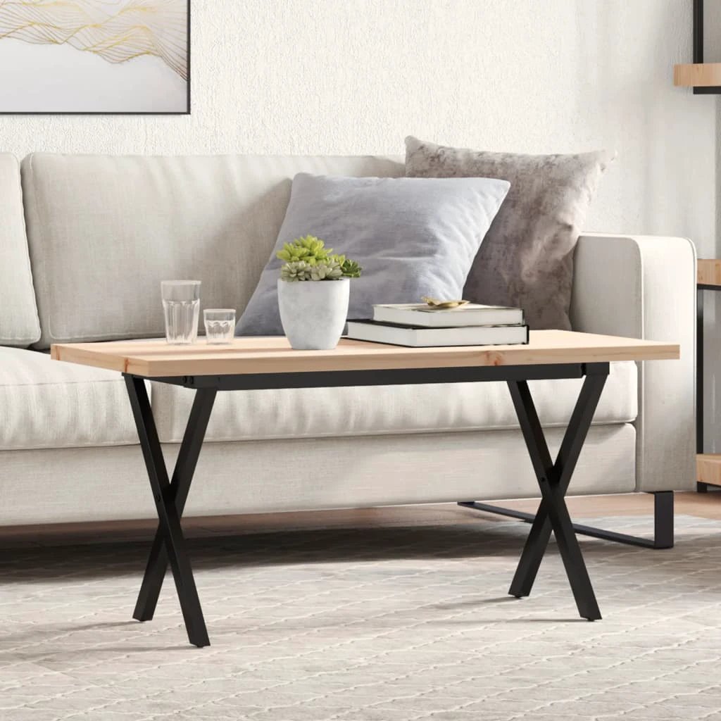 vidaXL VidaXL Coffee Table 90x40x45.5cm Cast Iron Home - Coffee Table