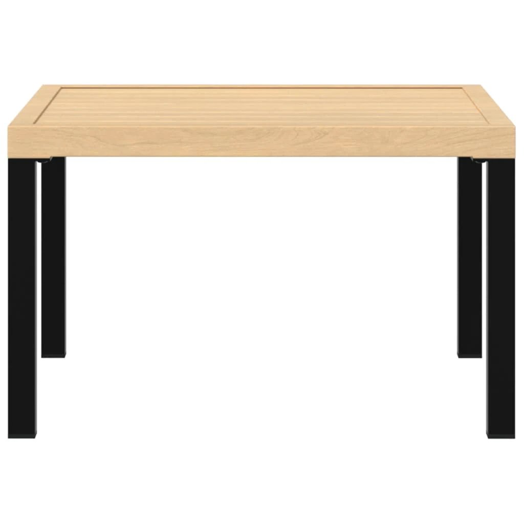 vidaXL vidaXL Garden Coffee Table 65x65x40 cm Aluminium Weatherproof Durable Outdoor Patio - Coffee Table