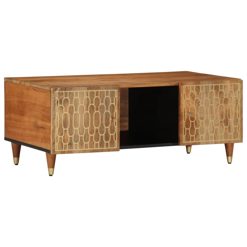 vidaXL Coffee Table 100x54x40 cm Mango Wood for Living Room by vidaXL