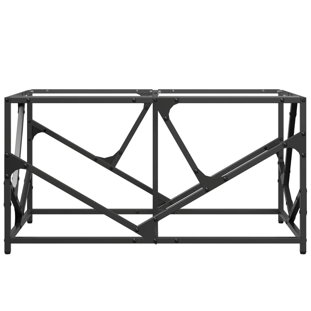 vidaXL VidaXL Coffee Table 78.5x40x41 cm Glass Top Living Room - Coffee Table