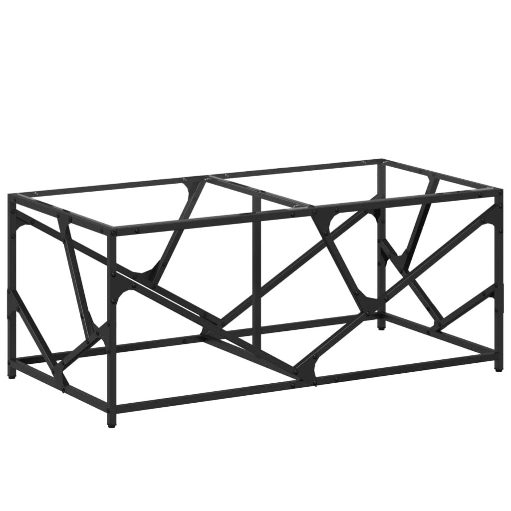 vidaXL vidaXL Coffee Table 98.5x50x41 cm Glass Top Home Use - Coffee Table