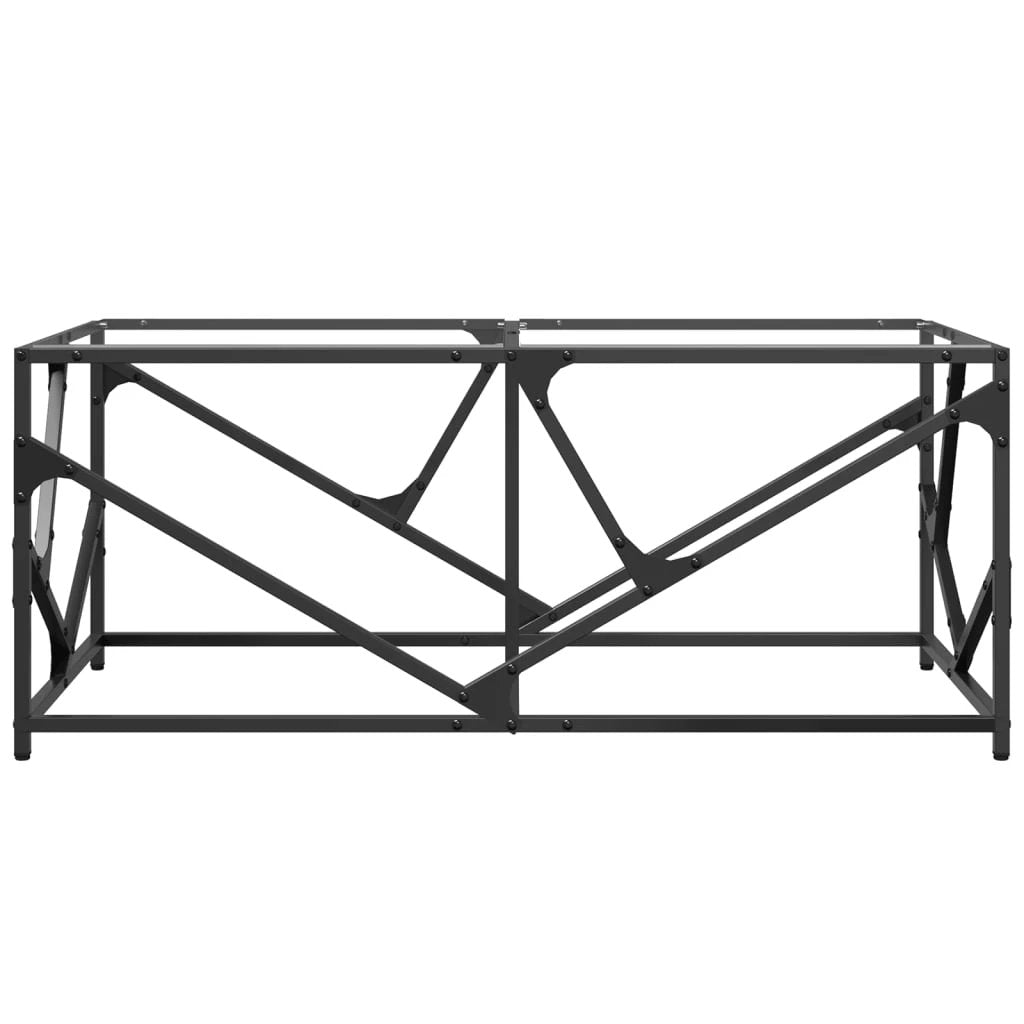 vidaXL vidaXL Coffee Table 98.5x50x41 cm Glass Top Home Use - Coffee Table