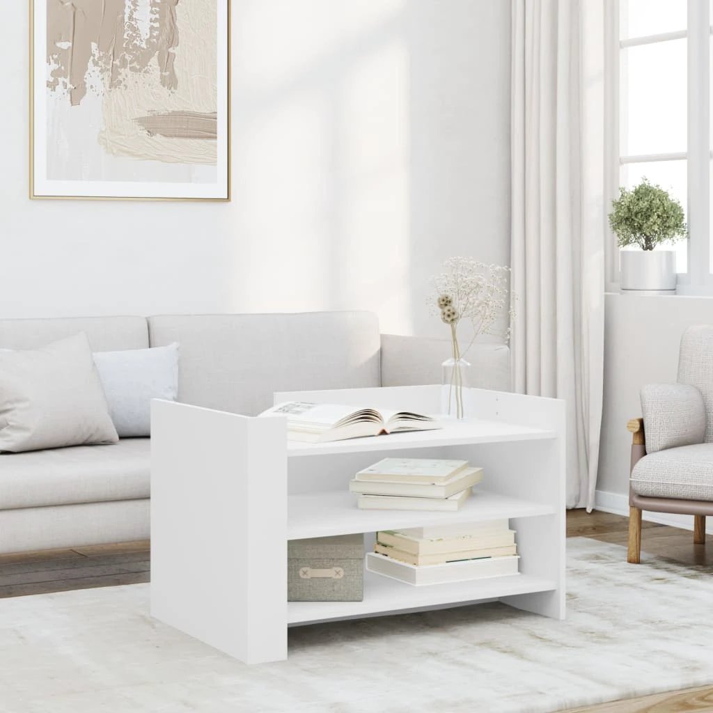 VidaXL Coffee Table 80x50x50 Cm Engineered Wood Home Decor by vidaXL
