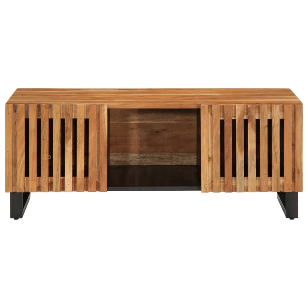 vidaXL VidaXL Coffee Table 100x55x40 Solid Acacia Wood Living Room - Coffee Table