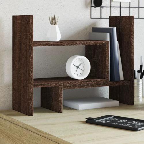 vidaXL Desk Organiser 34.5x15.5x35.5 cm Durable Engineered Wood for Office and Home Use by vidaXL