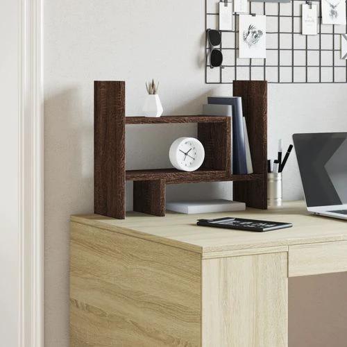 vidaXL Desk Organiser 34.5x15.5x35.5 cm Durable Engineered Wood for Office and Home Use by vidaXL