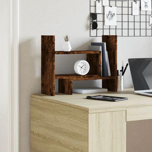 vidaXL vidaXL Desk Organiser 34.5x15.5x35.5 cm Durable Engineered Wood for Office and Home Use - Desk
