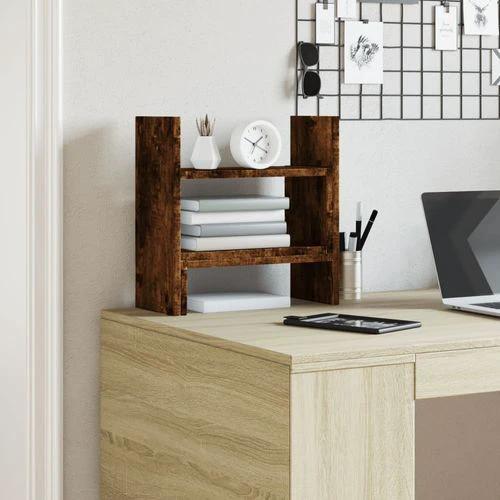 vidaXL vidaXL Desk Organiser 34.5x15.5x35.5 cm Durable Engineered Wood for Office and Home Use - Desk