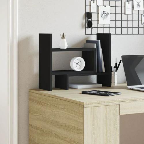 vidaXL Desk Organiser 34.5x15.5x35.5 cm Durable Engineered Wood for Office and Home Use by vidaXL