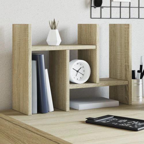 vidaXL Desk Organiser 34.5x15.5x35.5 cm Durable Engineered Wood for Office and Home Use by vidaXL