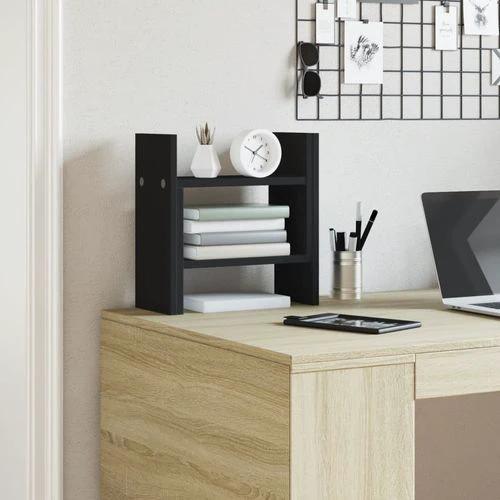 vidaXL Desk Organiser 34.5x15.5x35.5 cm Durable Engineered Wood for Office and Home Use by vidaXL