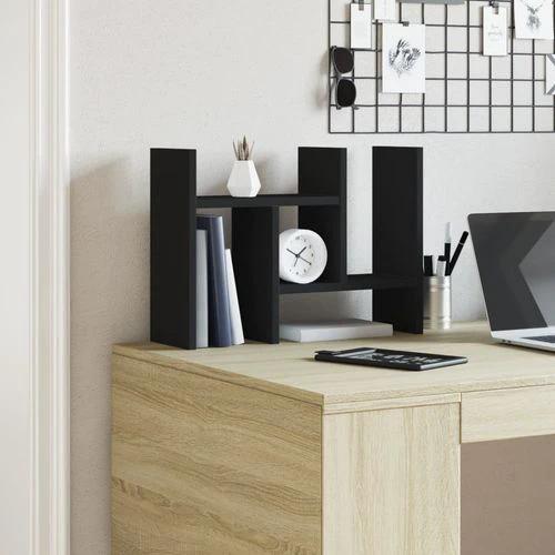 vidaXL Desk Organiser 34.5x15.5x35.5 cm Durable Engineered Wood for Office and Home Use by vidaXL