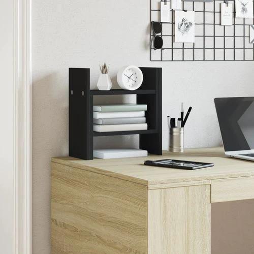 vidaXL Desk Organiser 34.5x15.5x35.5 cm Durable Engineered Wood for Office and Home Use by vidaXL