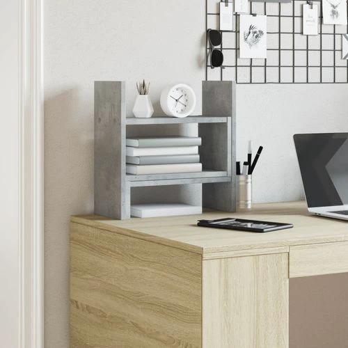 vidaXL Desk Organiser 34.5x15.5x35.5 cm Durable Engineered Wood for Office and Home Use by vidaXL