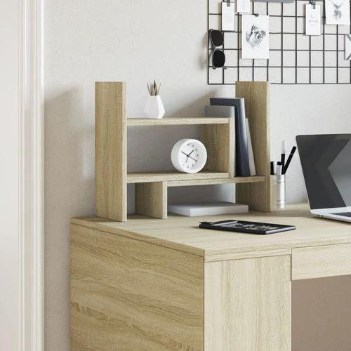 vidaXL vidaXL Desk Organiser 34.5x15.5x35.5 cm Durable Engineered Wood for Office and Home Use - Desk