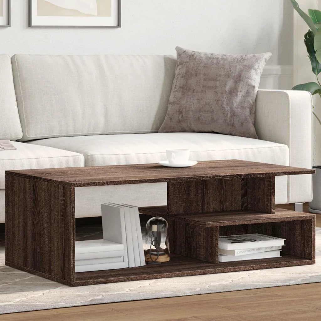 vidaXL VidaXL Coffee Table 102x55x35 Engineered Wood Living Room - Coffee Table