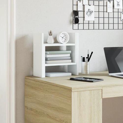 vidaXL Desk Organiser 34.5x15.5x35.5 cm Durable Engineered Wood for Office and Home Use by vidaXL