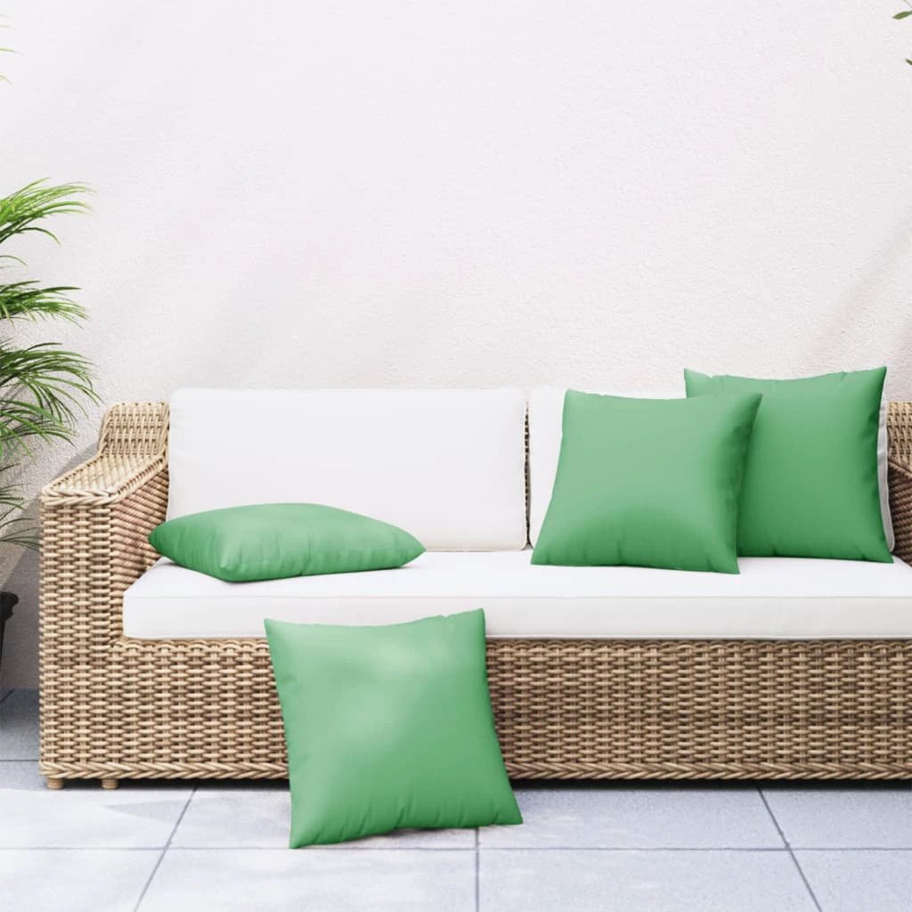 vidaXL VidaXL Sofa Cushions 40x40 cm Beige Polyester Outdoor 4 Pcs - Sofa