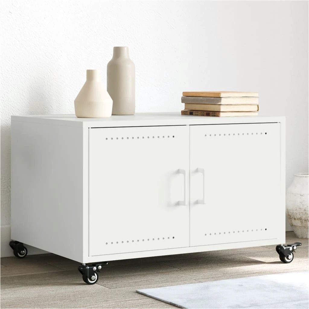 VidaXL Coffee Table 68x50x43.5 cm Wheels by vidaXL