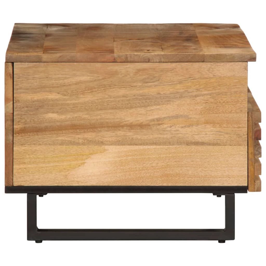 VidaXL Coffee Table 80x55x40 cm Solid Mango Wood Lounge by vidaXL